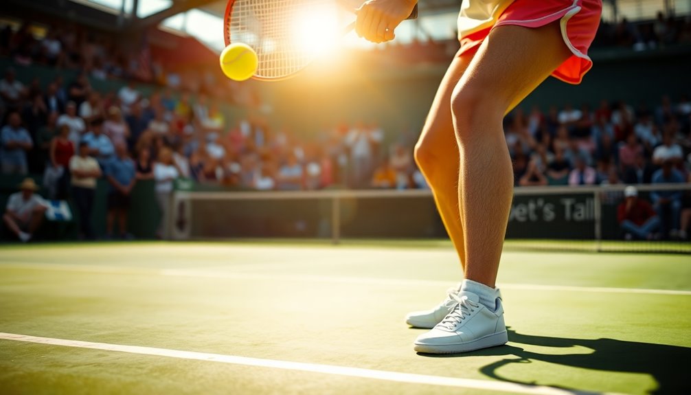 balance and racket angle