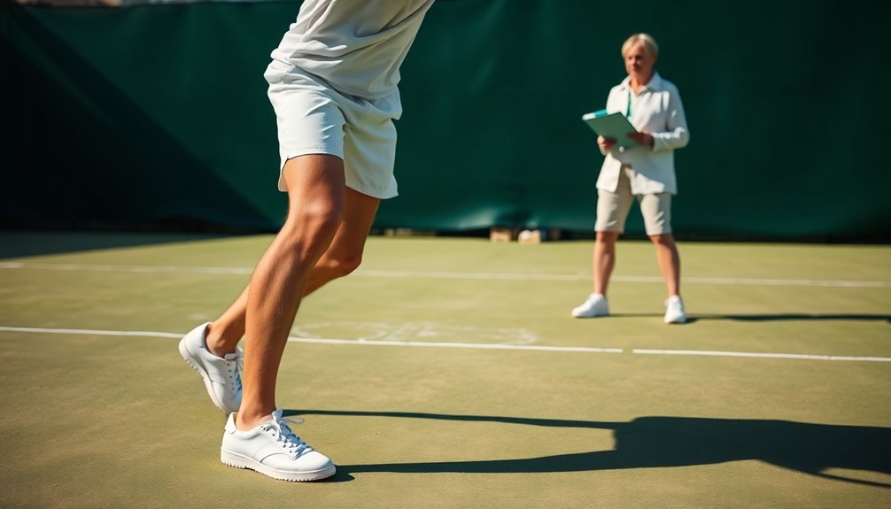 balance through footwork mastery