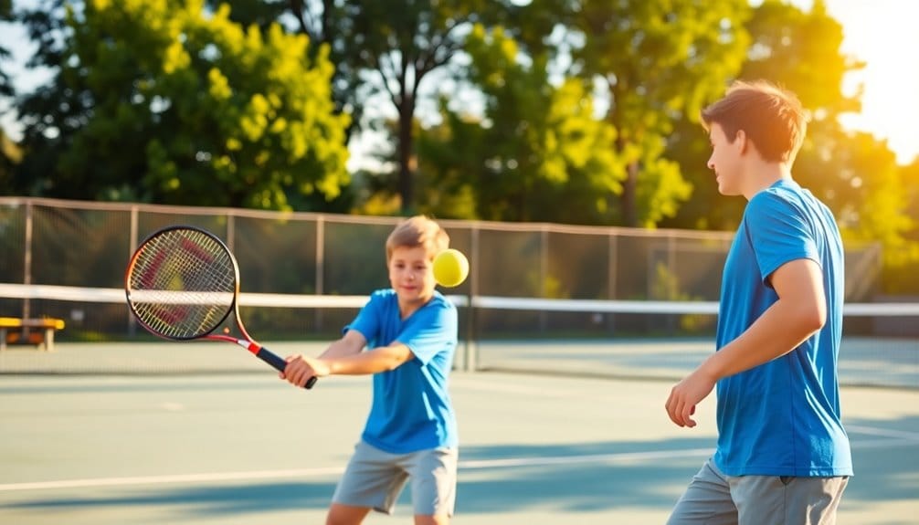 Partner Drills for Beginner Tennis Players