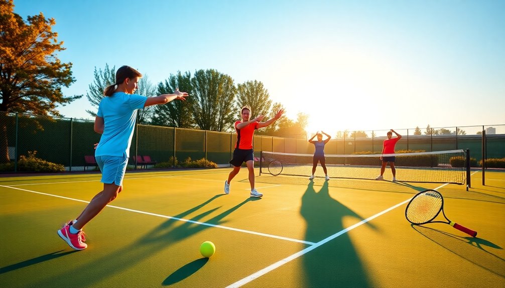 Beginner Tennis Warm-Up Routine