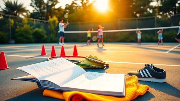 How to Create a Tennis Lesson Plan