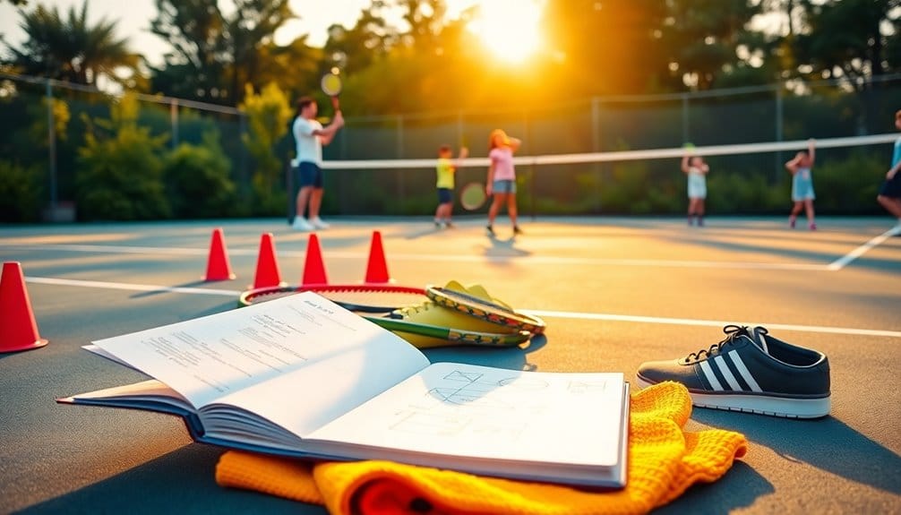 How to Create a Tennis Lesson Plan