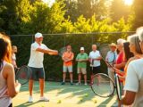 How to Teach Tennis to Adults