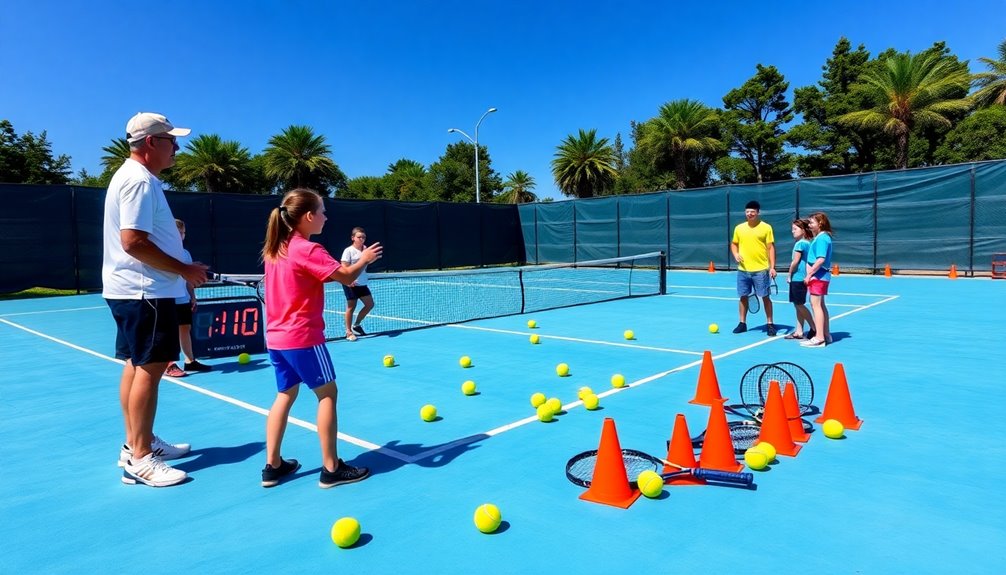 How to Structure a 60-Minute Tennis Lesson