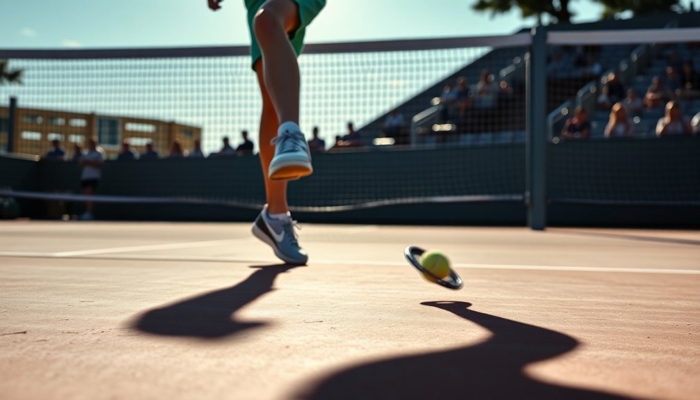 efficient footwork enhances stability