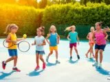engaging tennis exercises for children
