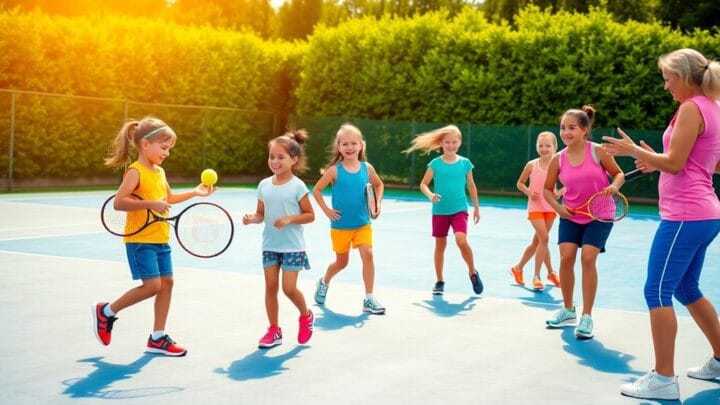 Fun Tennis Drills for Kids