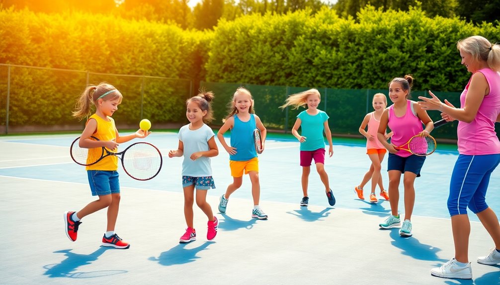 Fun Tennis Drills for Kids