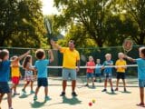 How to Teach Tennis to Kids
