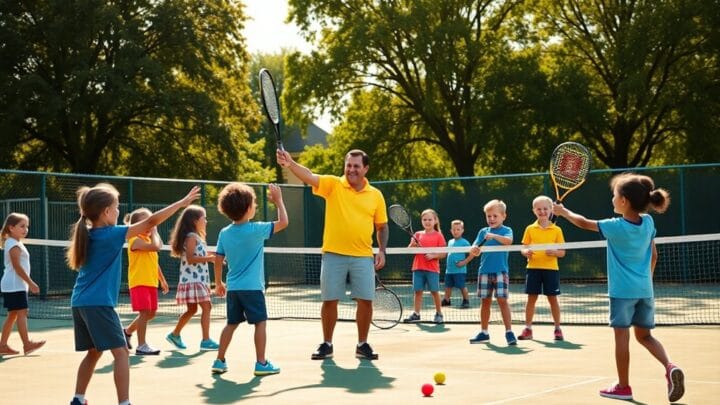 How to Teach Tennis to Kids