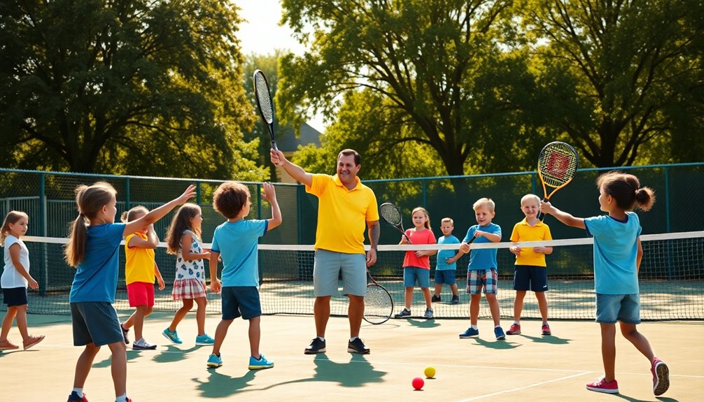 How to Teach Tennis to Kids