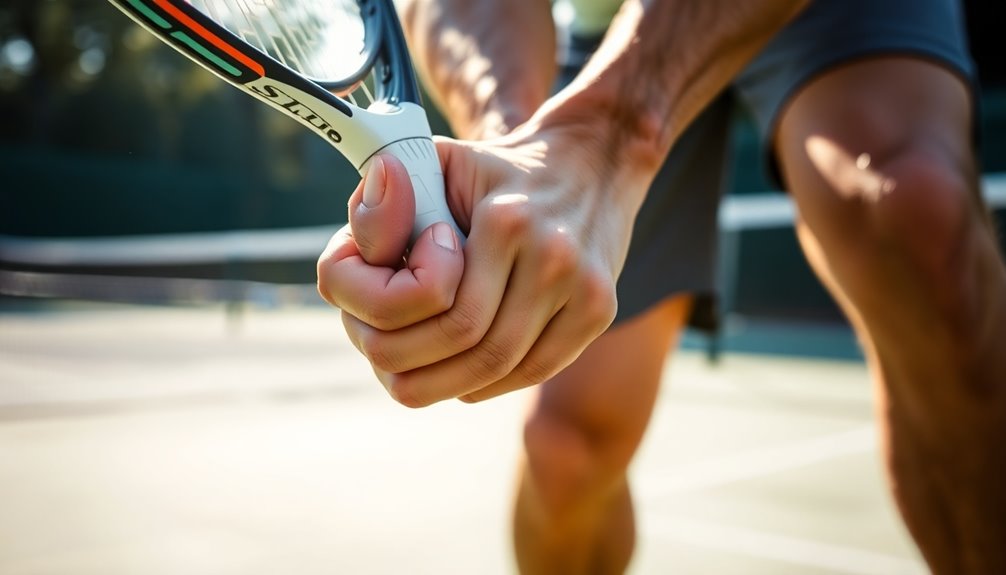 evaluate grip and stance