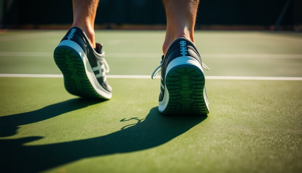 foot positioning for stability