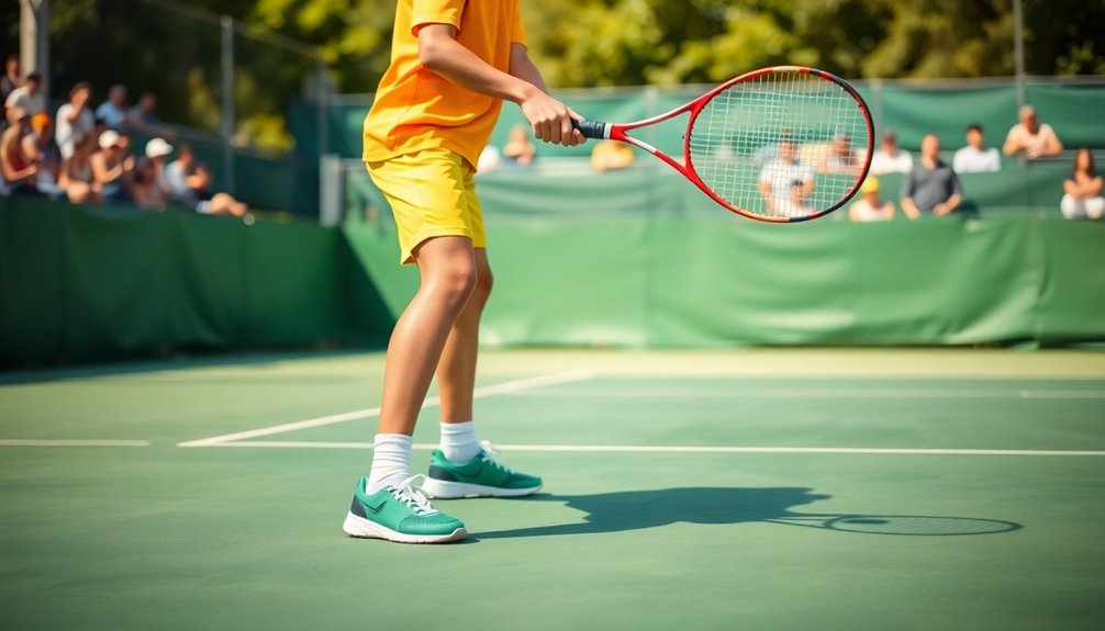 footwork for backhand stability
