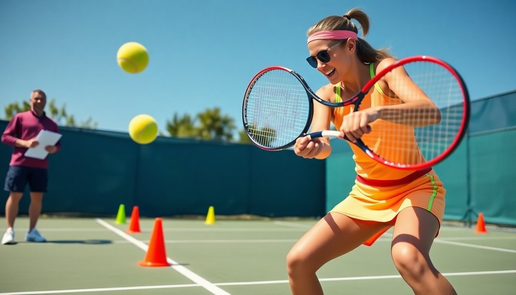 forehand stroke fundamentals training