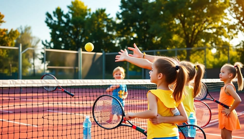 foundational tennis skills development