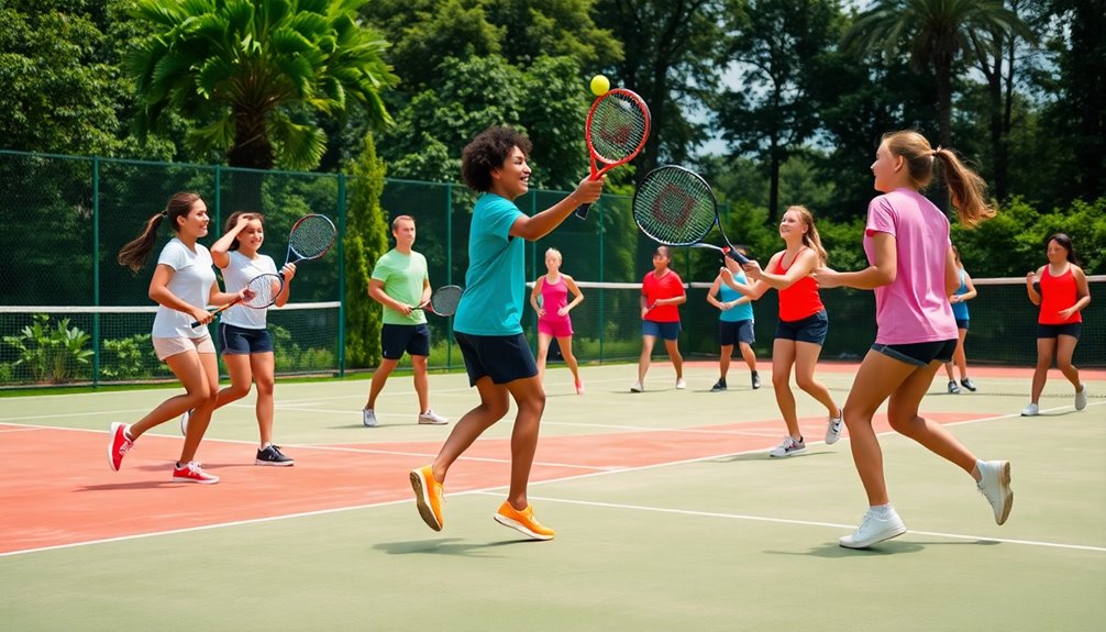 fun partner volley drills