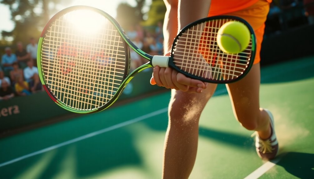 handling high backhand balls