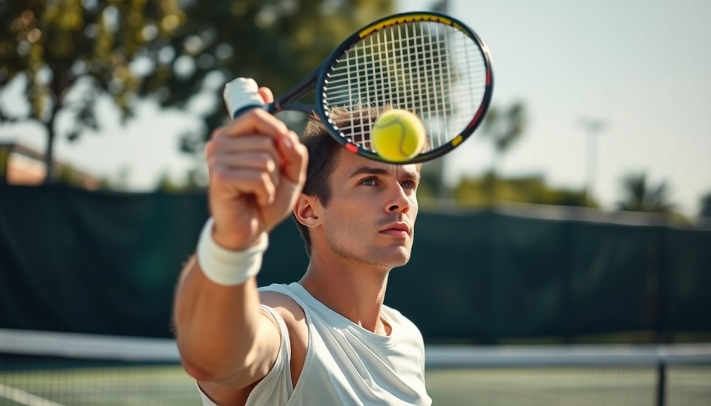 mastering tennis serve technique