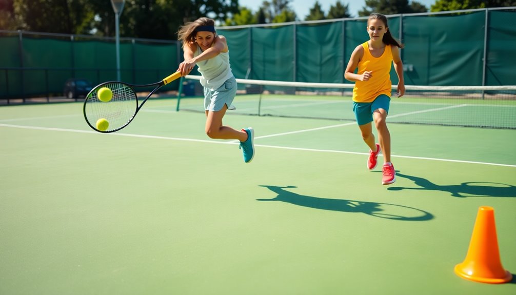 partner drills for footwork