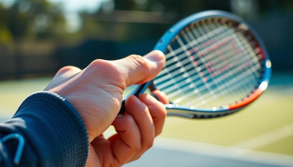 How to Hold a Tennis Racket