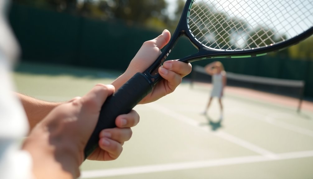 proper racket grip technique