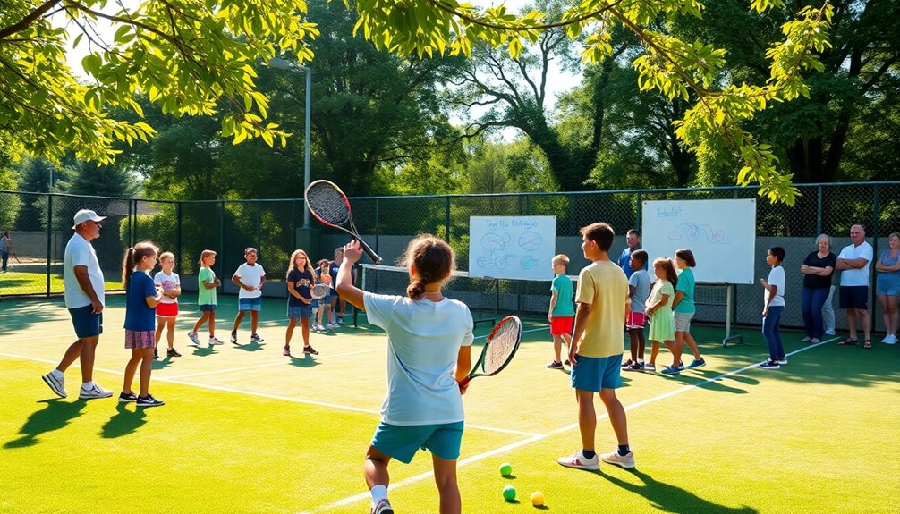 structured tennis curriculum benefits