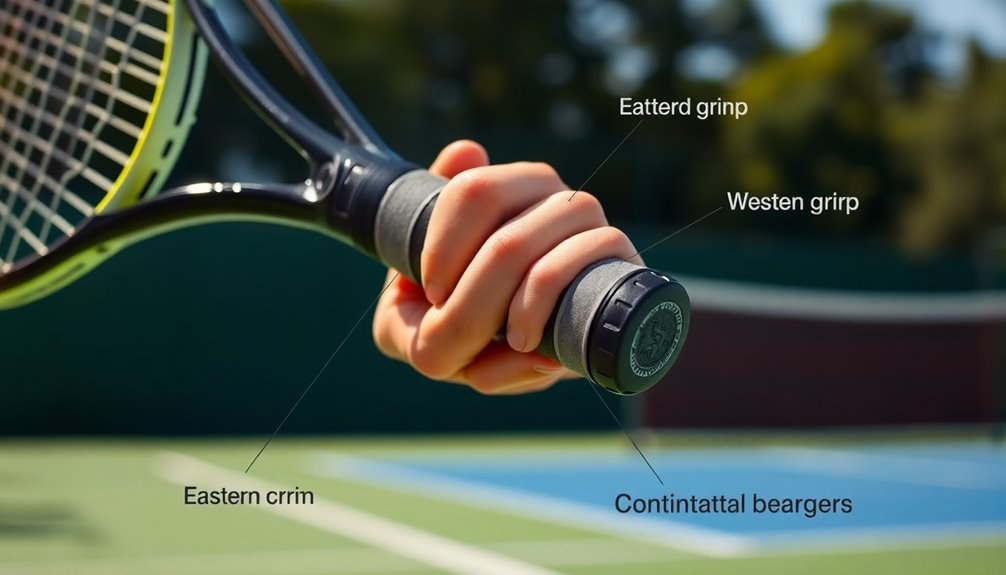 tennis racket grip techniques