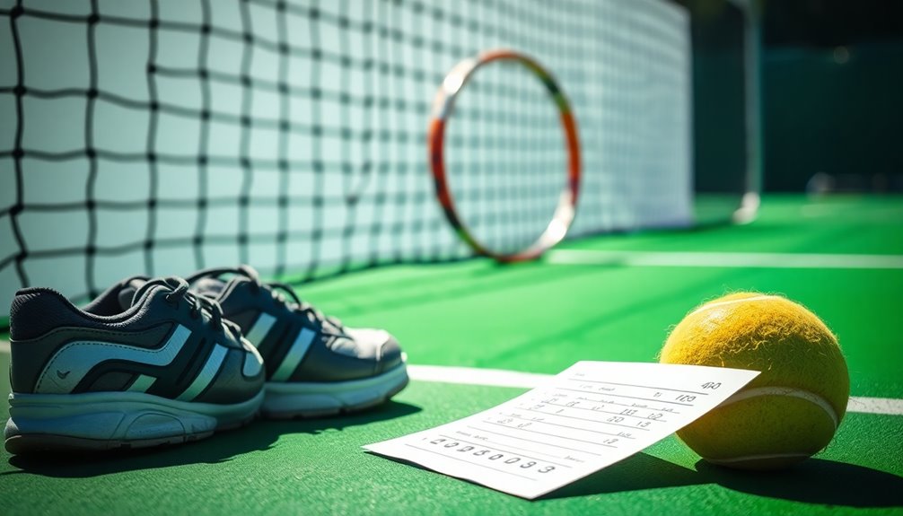 tennis scoring points games