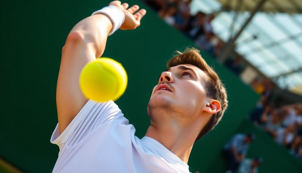 Tennis Serve Toss Basics