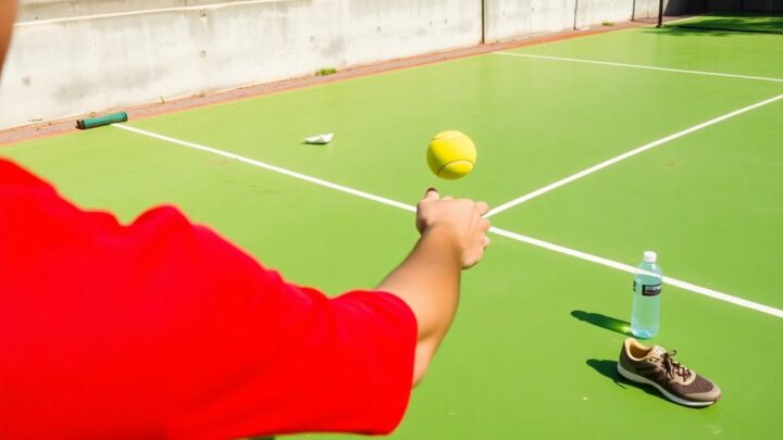 Wall Drills to Improve Tennis Skills