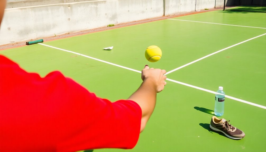 Wall Drills to Improve Tennis Skills