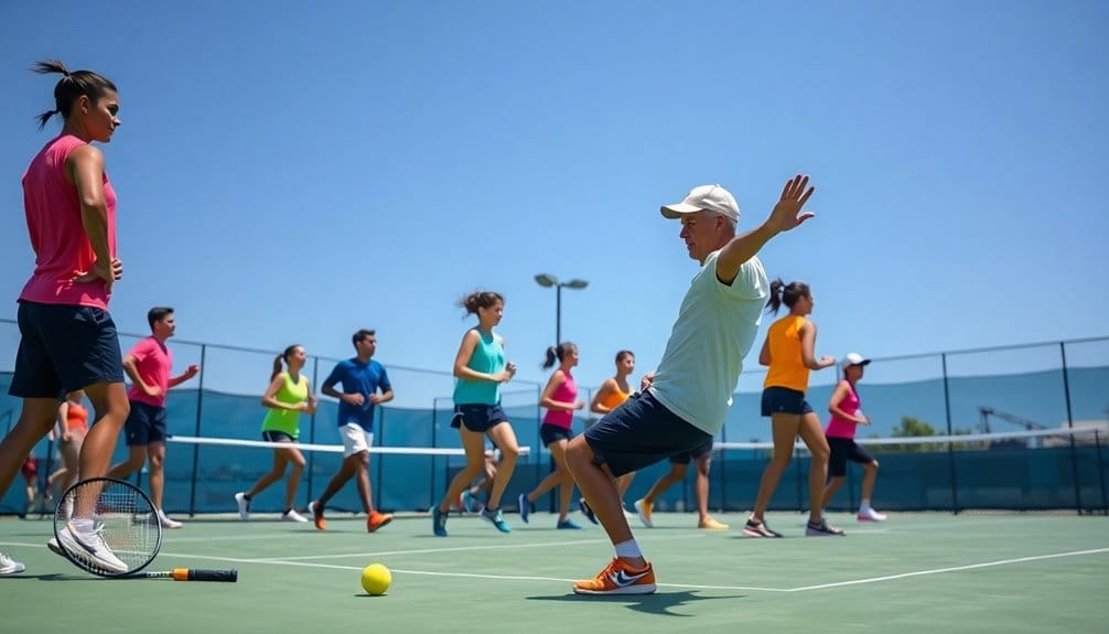 warm up for tennis performance